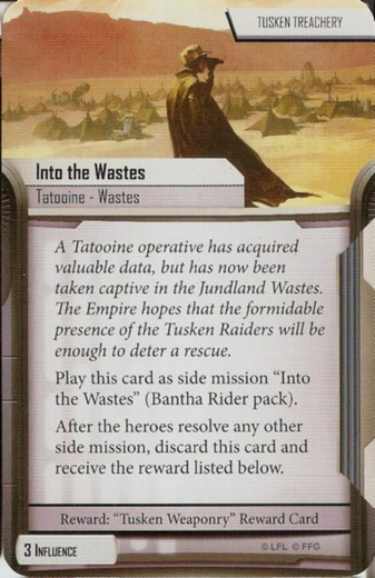 Bantha Rider card: /images/agendaDecks/Villain Packs/Into the Wastes.jpg